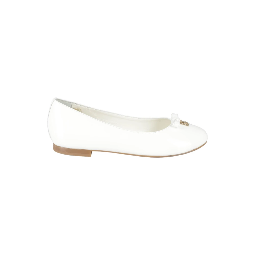 Dolce & Gabbana Blank Ballerina Skor White, Flicka