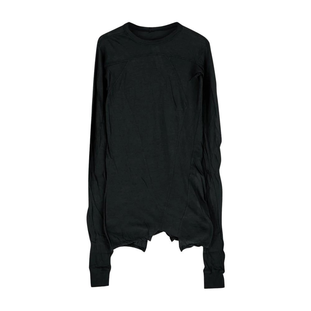 Rick Owens Geo Katoenen T-shirt Black Dames