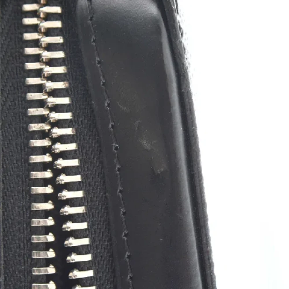 Louis Vuitton Vintage Pre-owned Canvas wallets Black Heren
