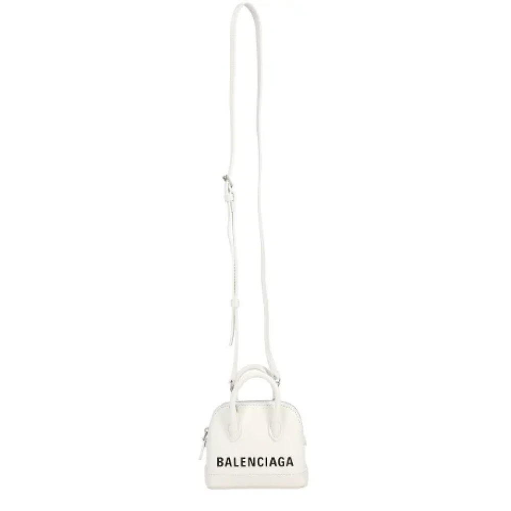 Balenciaga Leather handbags White Dames