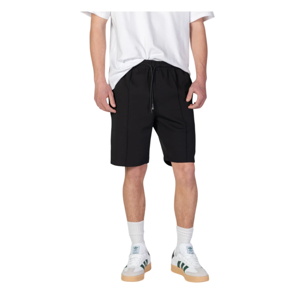 Antony Morato Sportieve Bermuda Shorts Lente Zomer Collectie Black Heren