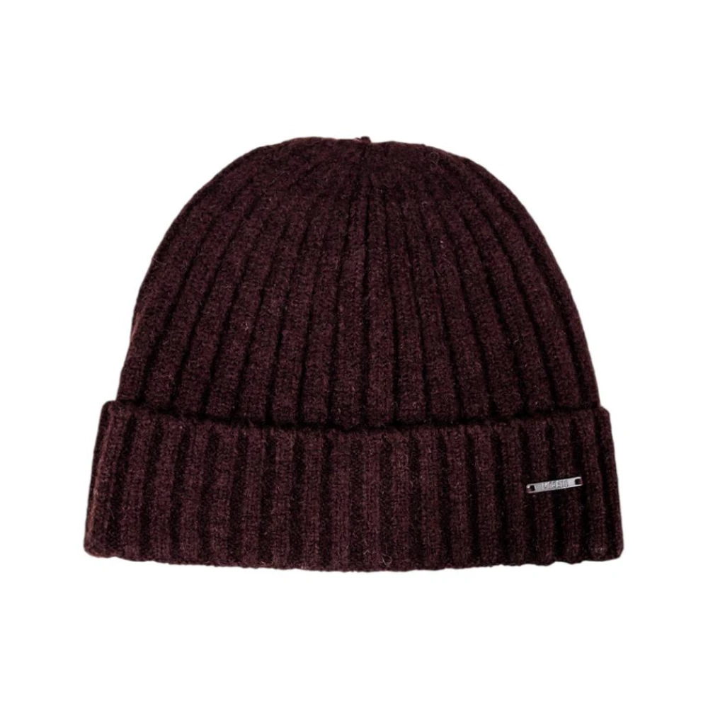 Antony Morato Men's Red Accessories, One Size, Knitted Wool Blend Cap