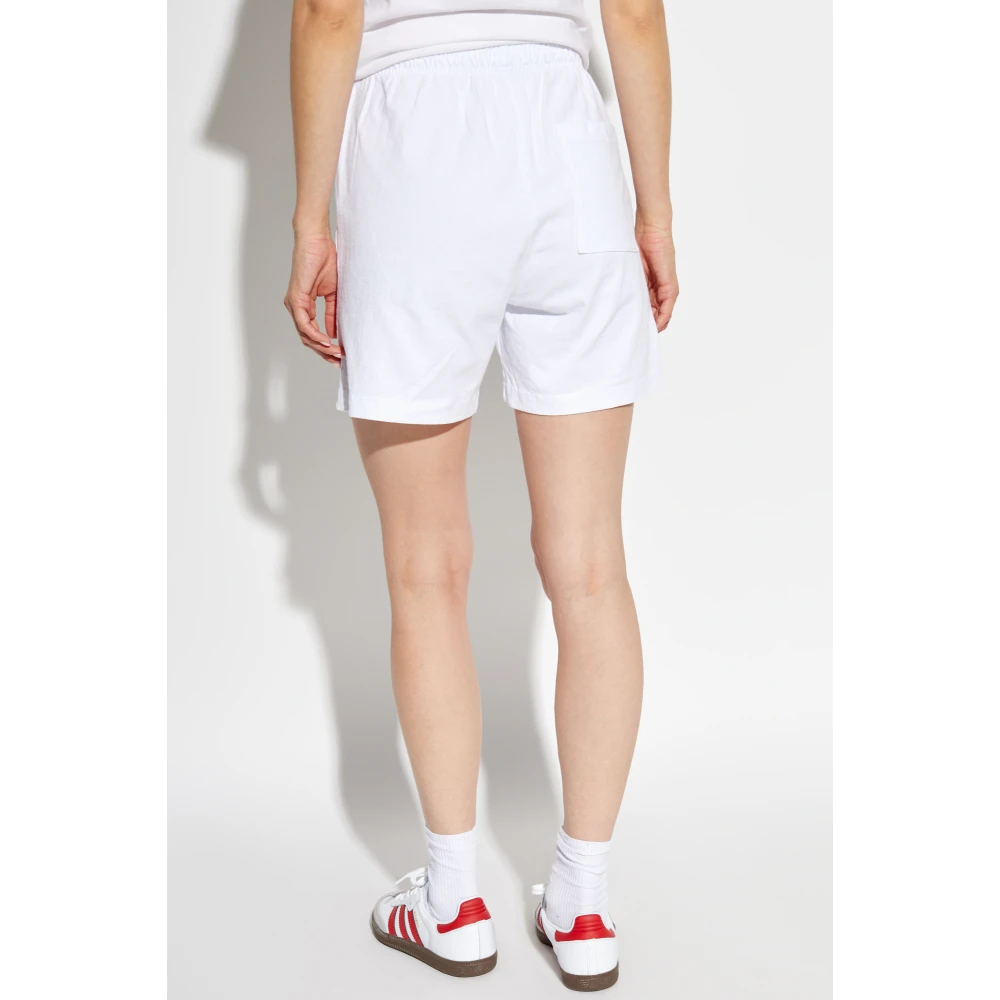 Sporty & Rich Katoenen shorts White Unisex