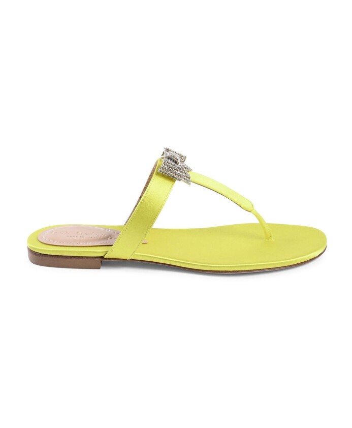 yellow-satin-sandals-with-swarovski-bow