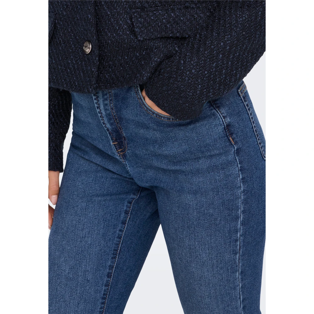 Jacqueline de Yong Slim Fit Jeans Blue Dames