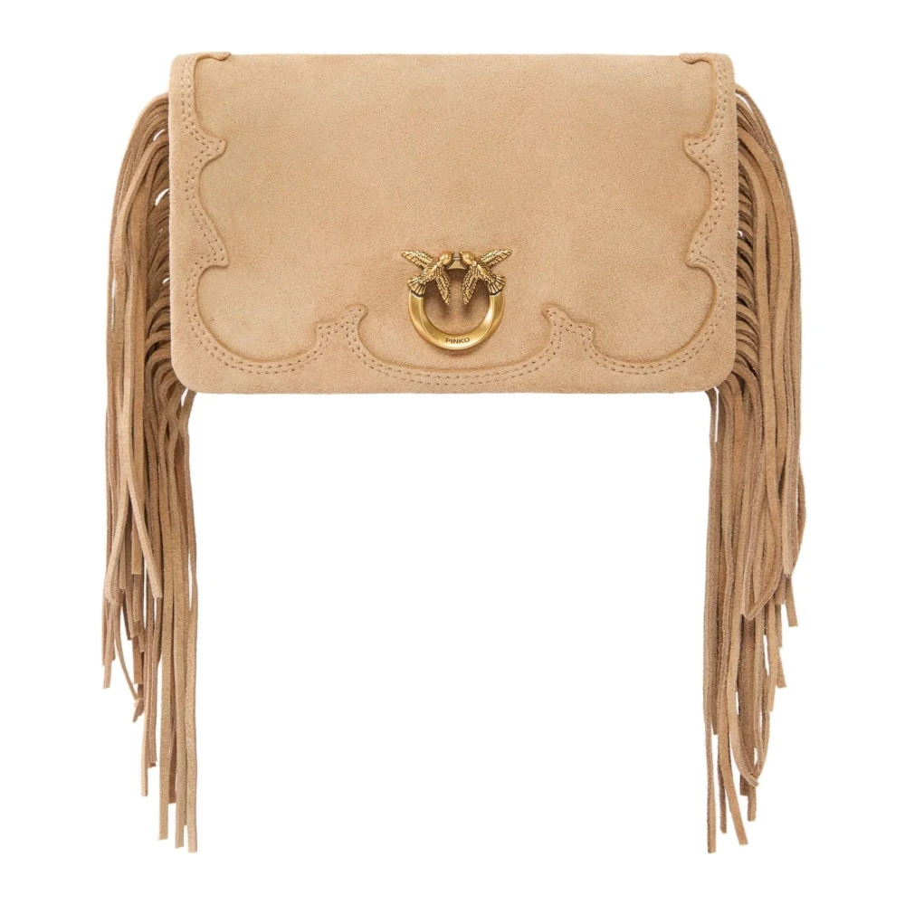 Pinko Beige Läderkoppling