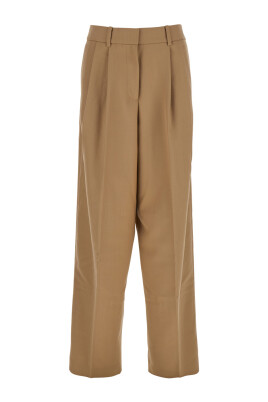 pantalon-beige-sur-mesure-en-laine-femme