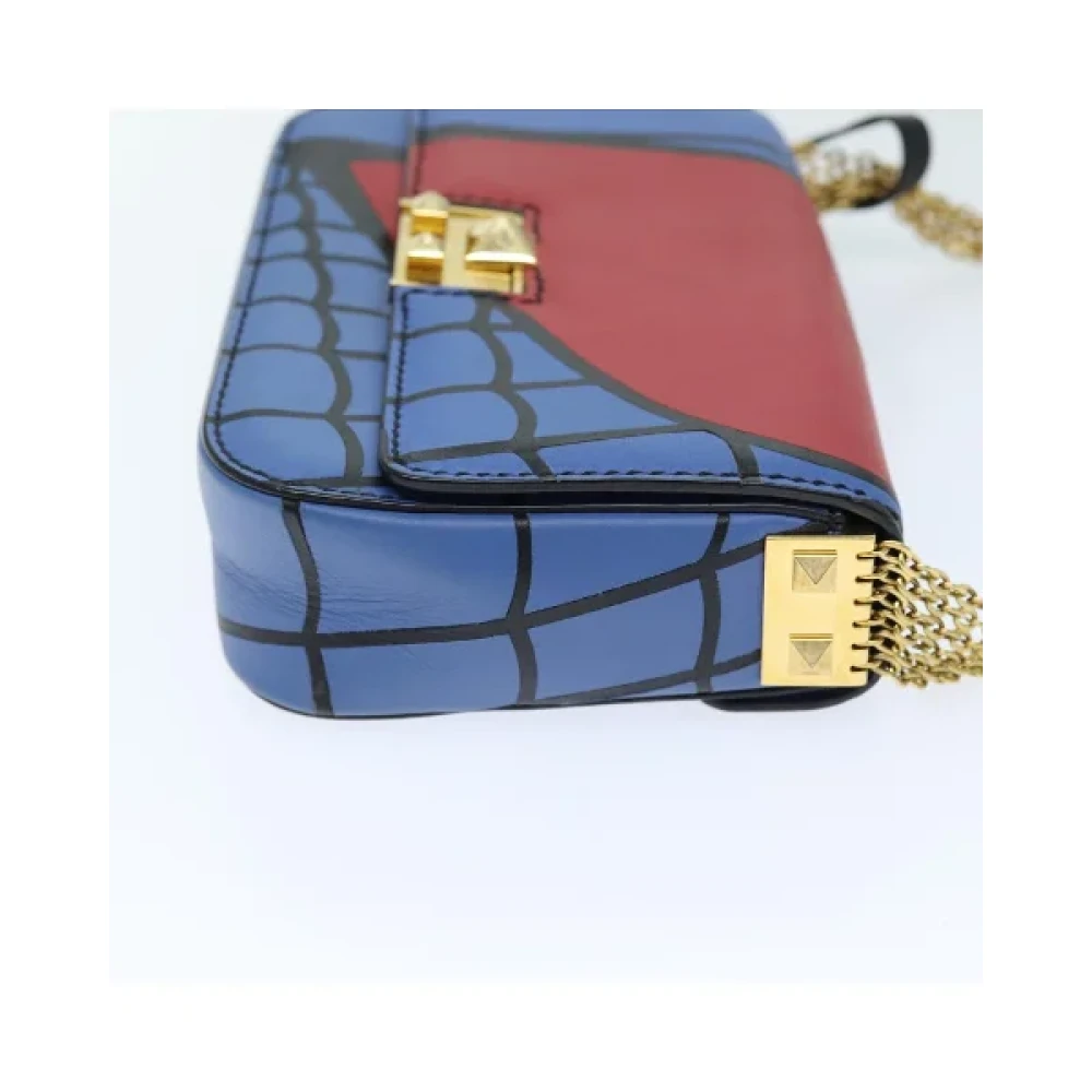 Valentino Vintage Pre-owned Leather handbags Blue Dames
