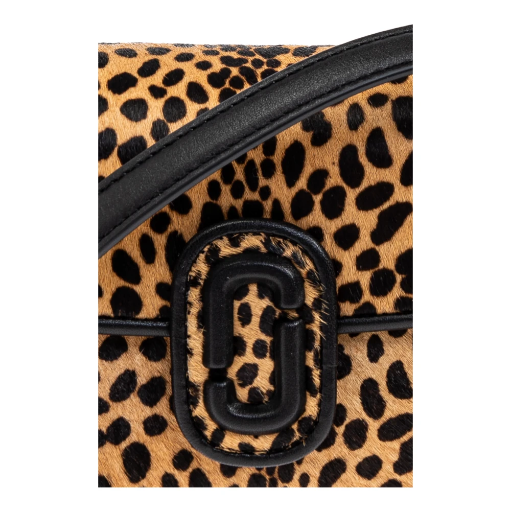 Marc Jacobs Schoudertas The Marc Clover met dierenmotief Beige Dames