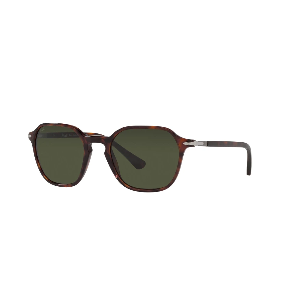 Persol Unisex Brown Sunglasses,, Havana Green Sunglasses Medium