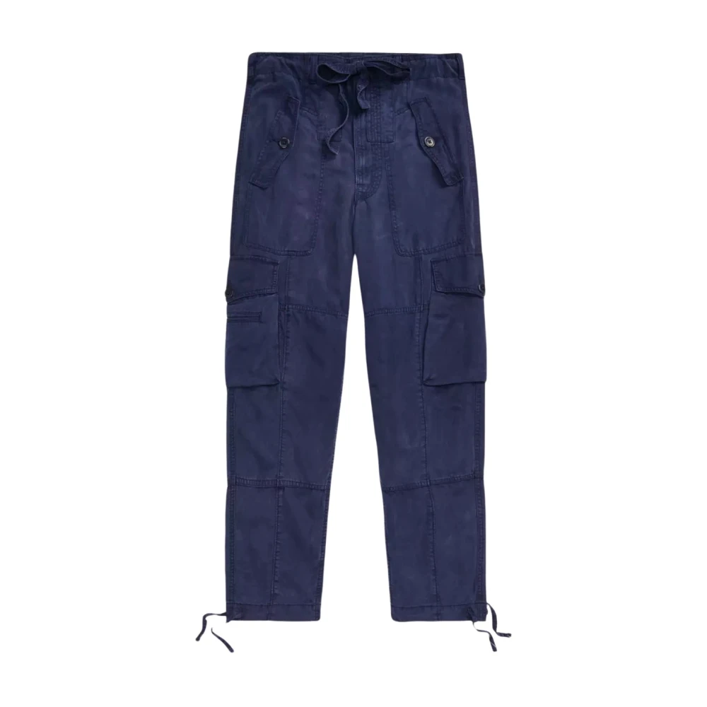 Ralph Lauren Donkerblauwe cargobroek Blue Dames
