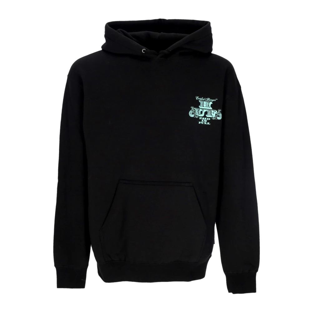 Huf Men's Black Hoodie With Front Pocket - Hoodies - M - Sweatshirts & Hoodies