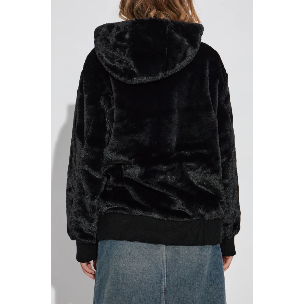 Carhartt WIP Jas met logo Black Dames