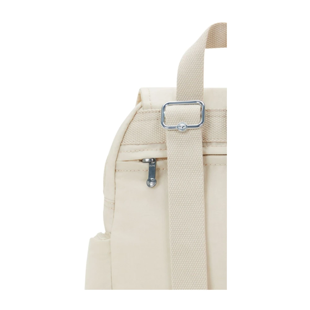 Kipling City Zip Rugzak Beige Dames