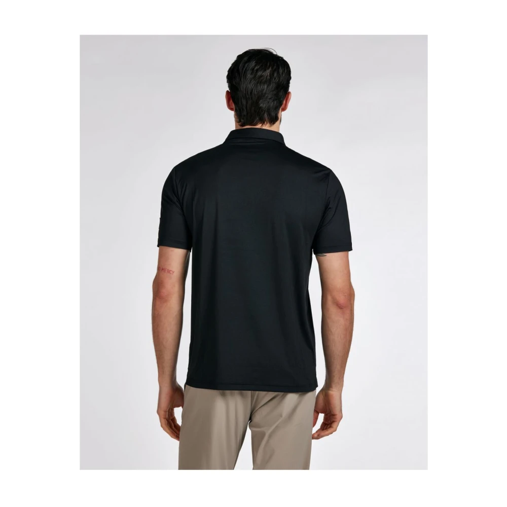 Suns Katoenen Polo Shirt Black Heren