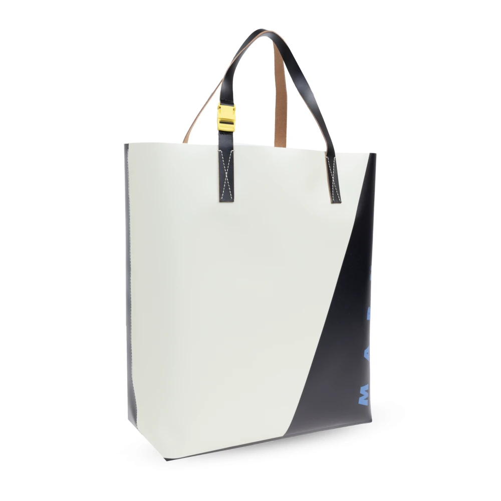 Marni Shopper tas White Heren