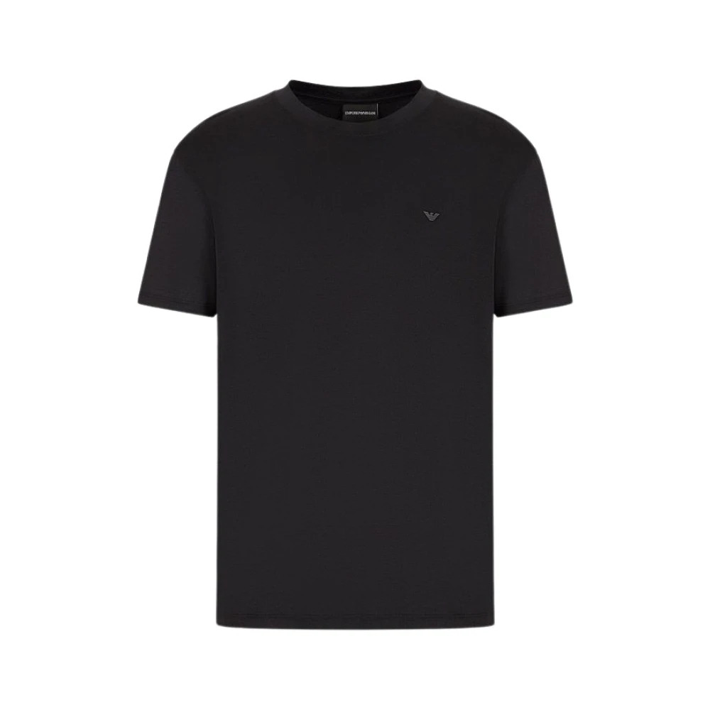 Emporio Armani Ikoniskt Logga Herr T-Shirt Black, Herr