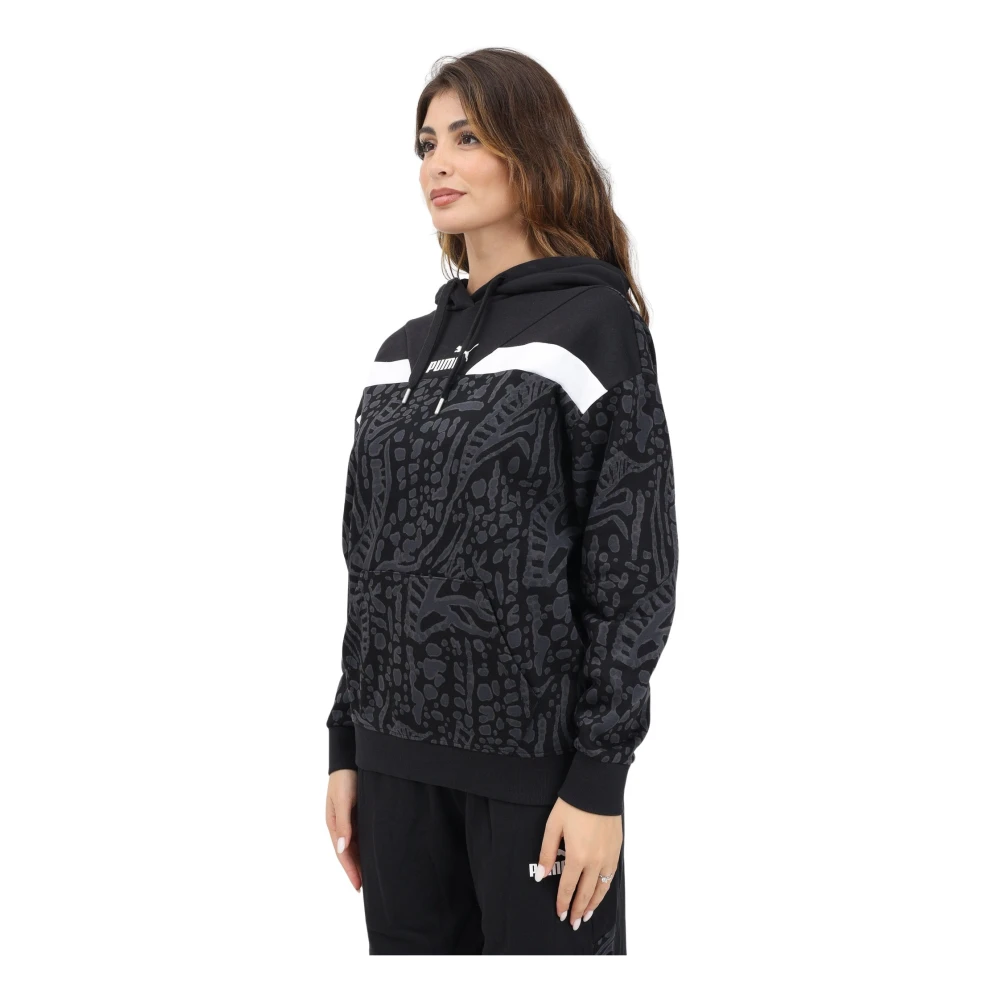 Puma Hypernatural Zwarte Hoodie Sweater Black Dames