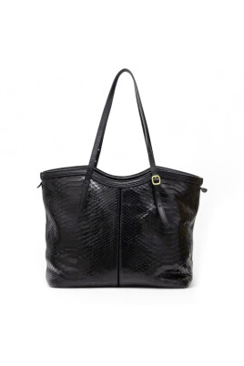 python-sort-tote-taske-med-lynlas