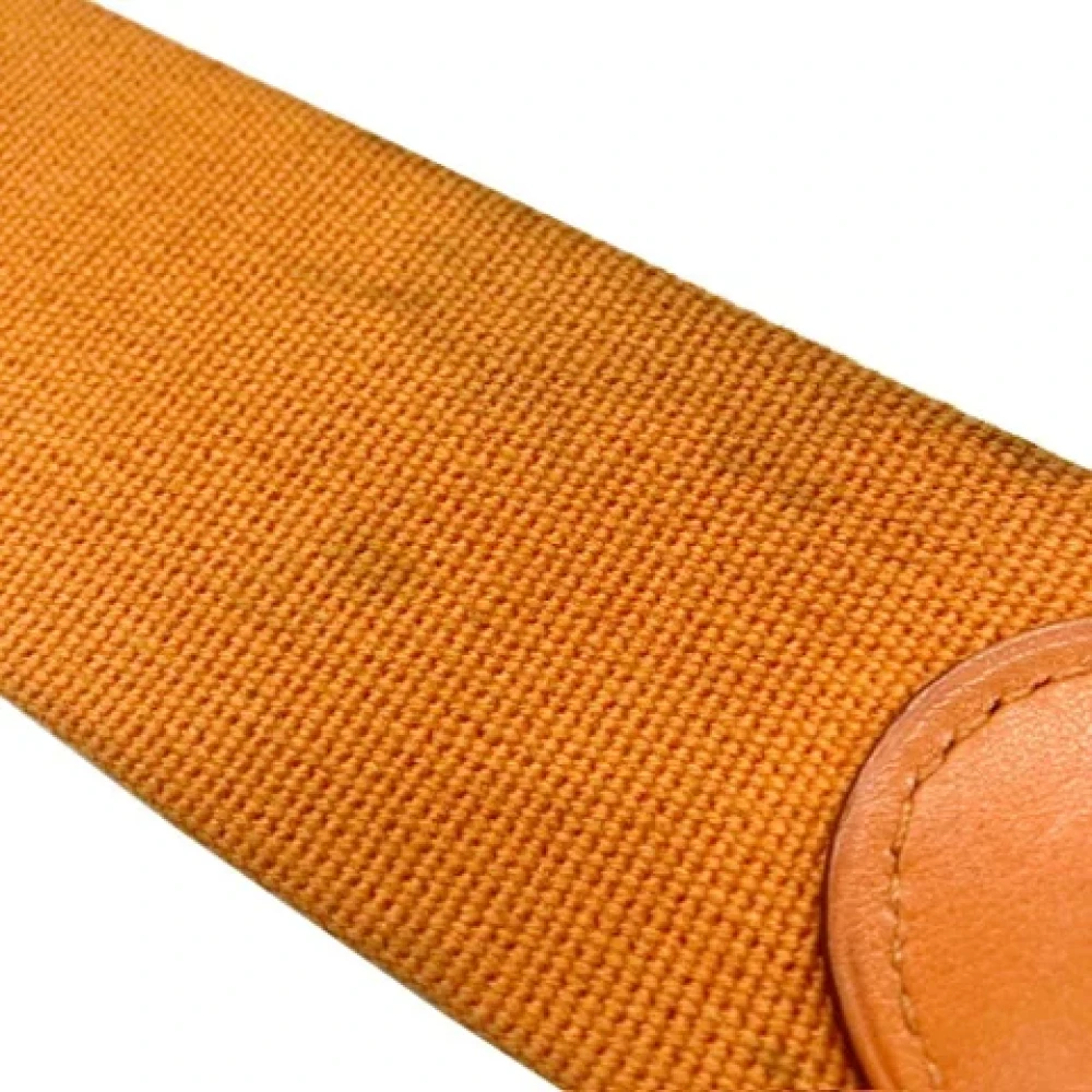 Hermès Vintage Pre-owned Canvas home-office Orange Dames