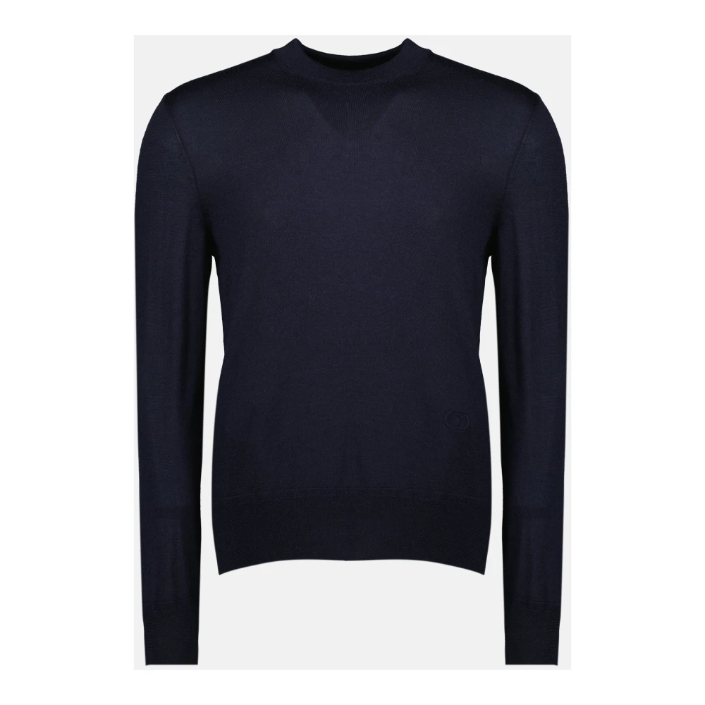 Dior Men's Blue Cd Icon Cashmere Sweater