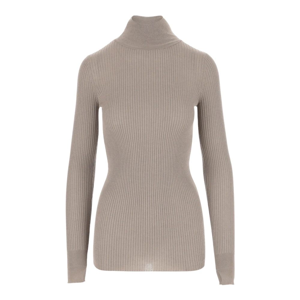 Wild Cashmere Zijden en Kasjmier Trui Beige Dames