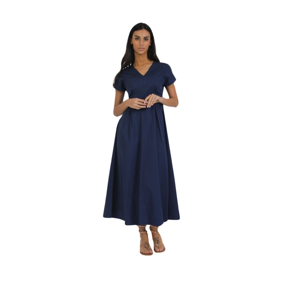 Aspesi Maxi-jurk Blue Dames