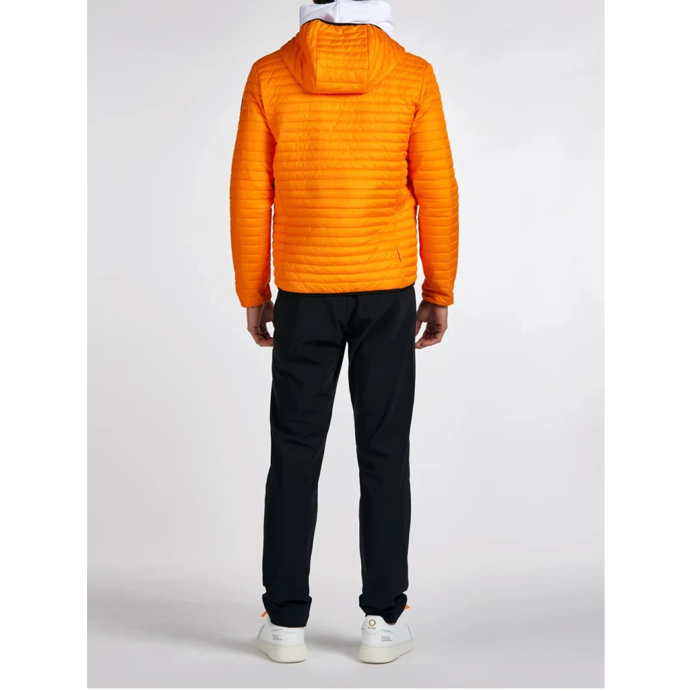 Suns Oranje Nylon Jas Orange Heren