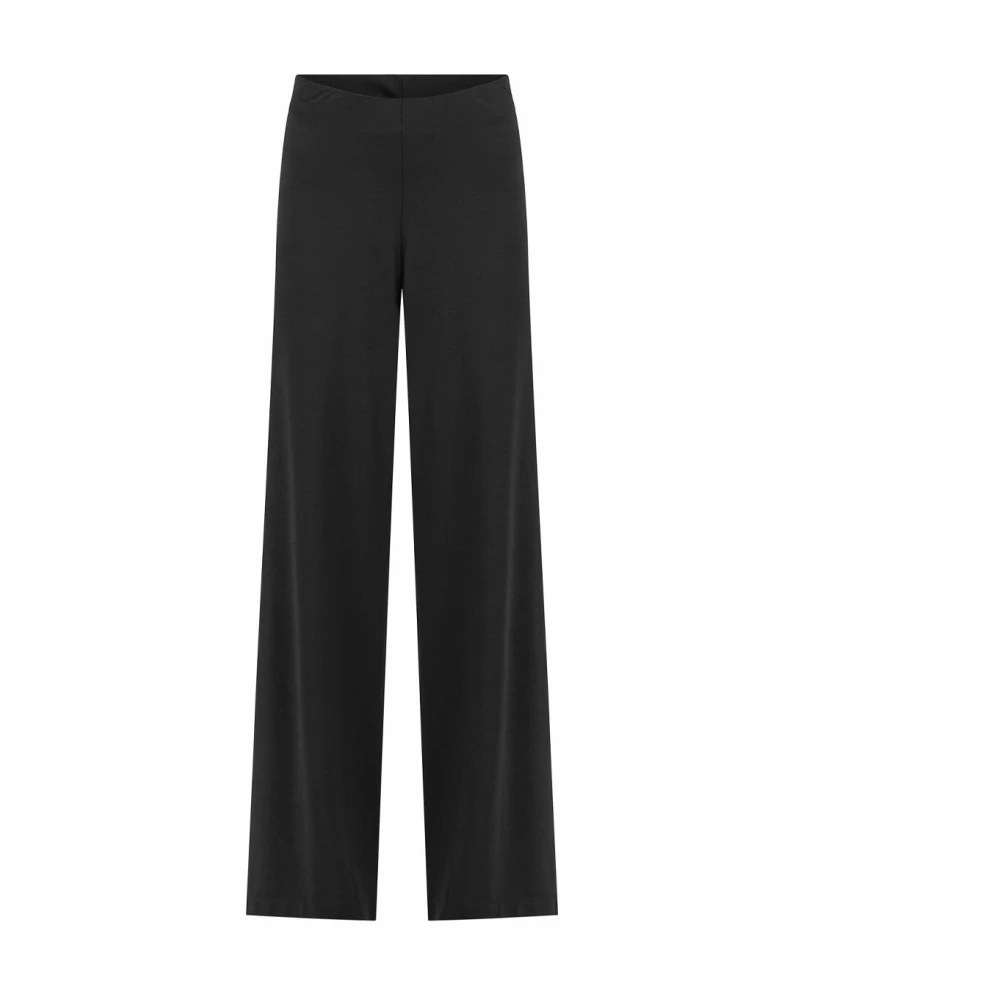 Knit-ted Stijlvolle Broek Jalou Broek Black Dames