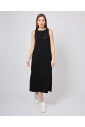 robe-longue-en-coton-noir-avec-logo