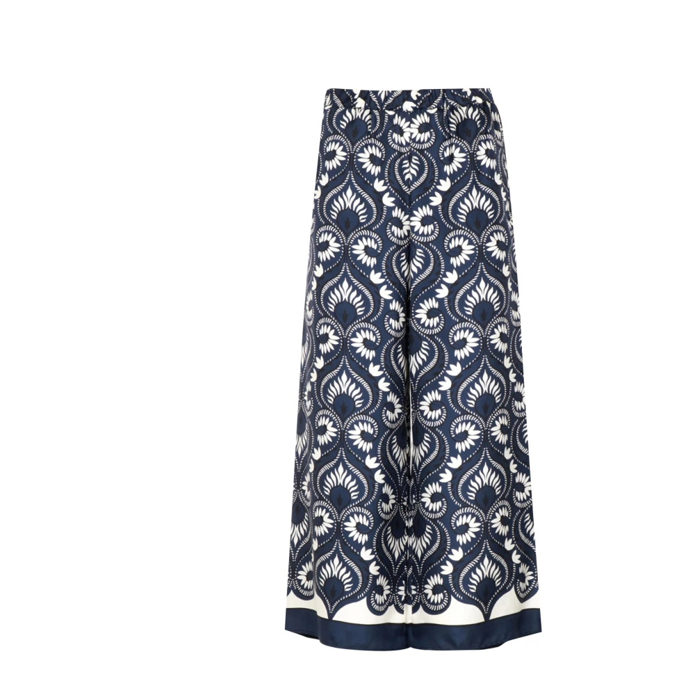 Weekend Max Mara Vrouw Blauw Broeken Dames, S, Weekend Broeken