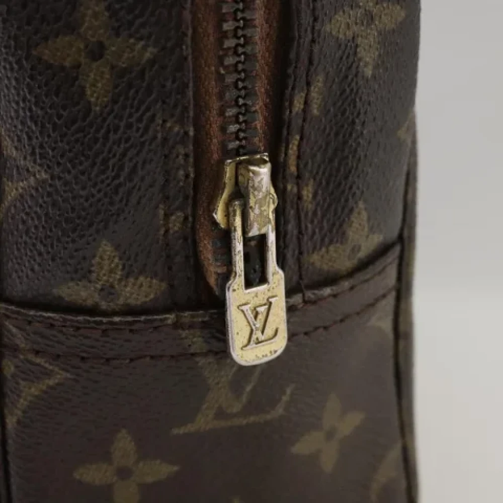 Louis Vuitton Vintage Pre-owned Canvas clutches Brown Dames