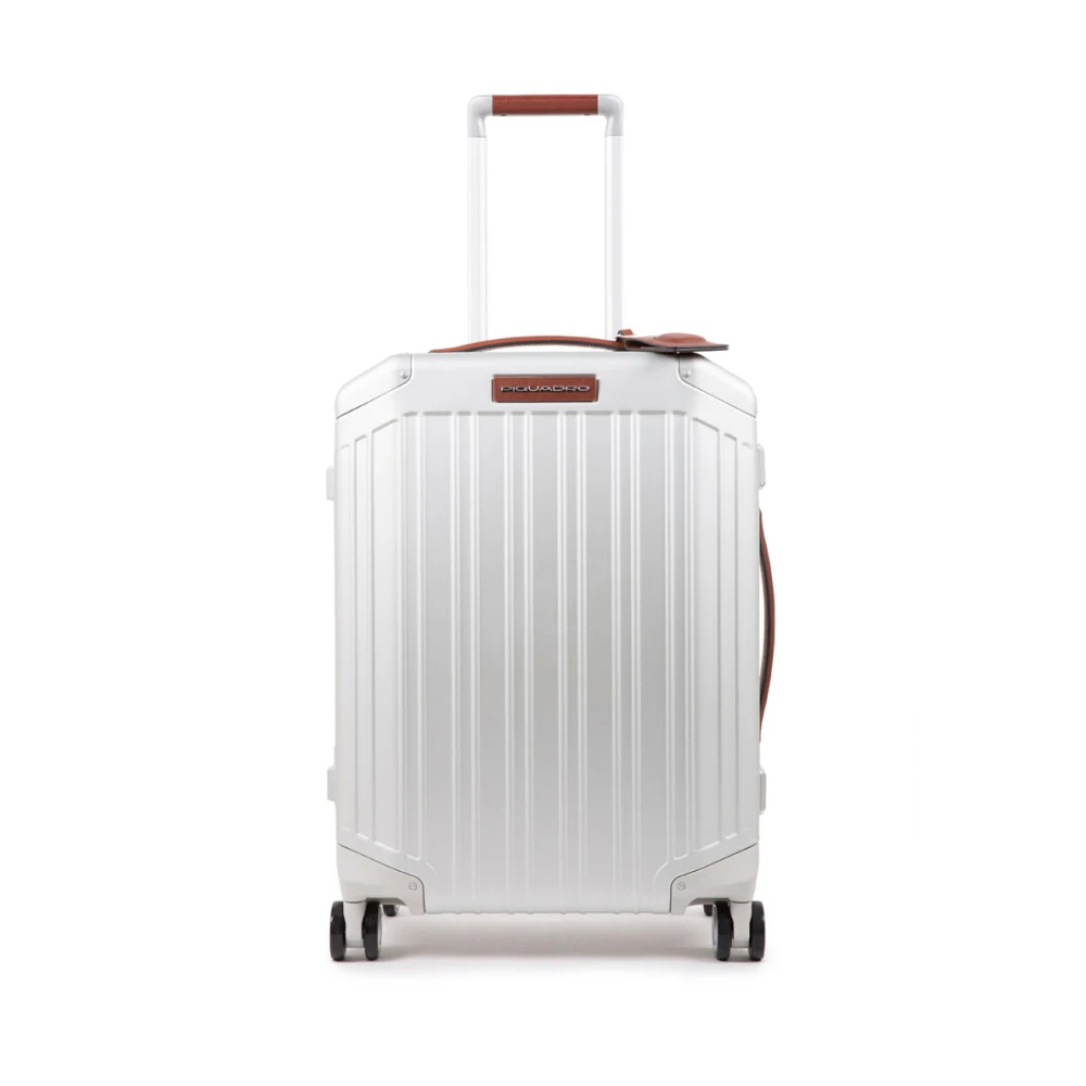 Piquadro Unisex Grigio Suitcases, Taglia Unica, New,