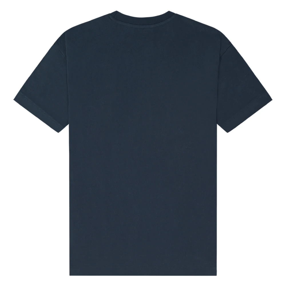 In Gold We Trust T-Shirts Blue Heren