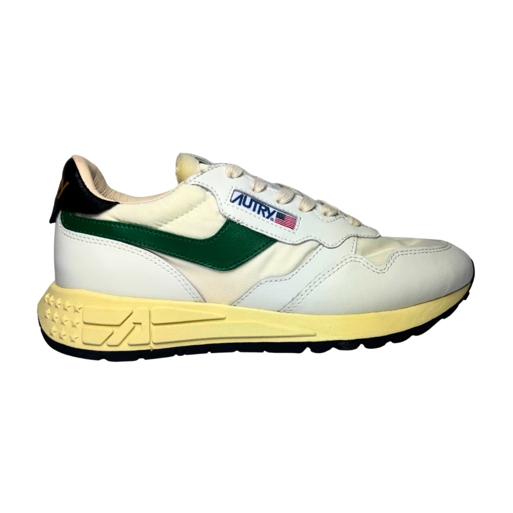 Autry Men's White Sneakers, 8 Uk, Reelwind Low