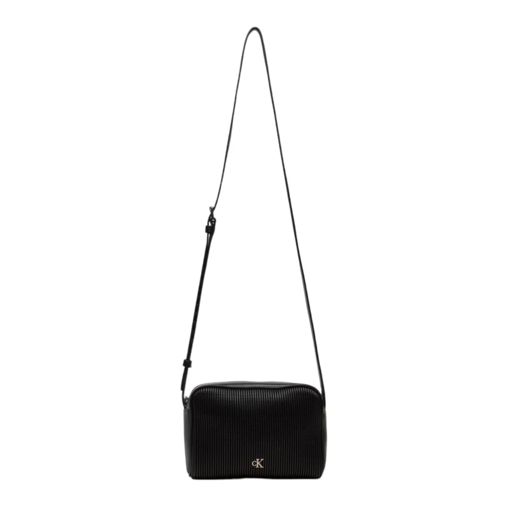 Calvin Klein Jeans Camera tas voor vrouwen herfst winter collectie Black Dames