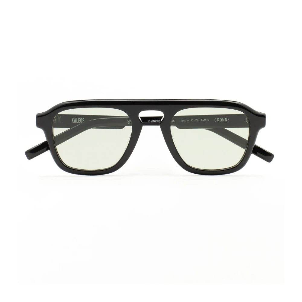 Kaleos Women's Black Glasses, 51 Mm, Crowne 001 Sunglasses
