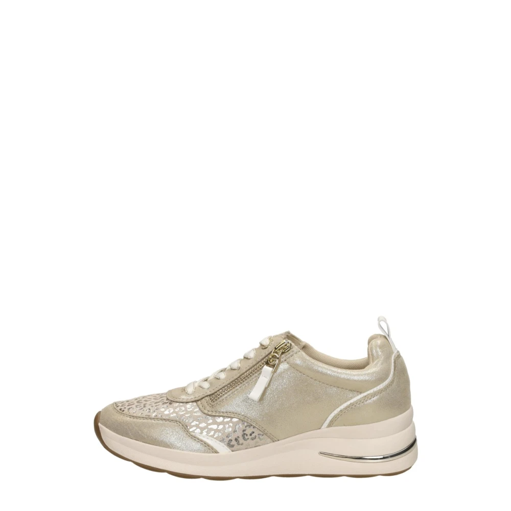 Tamaris Comfort Veterschoenen Laag Dames Schoenen Beige