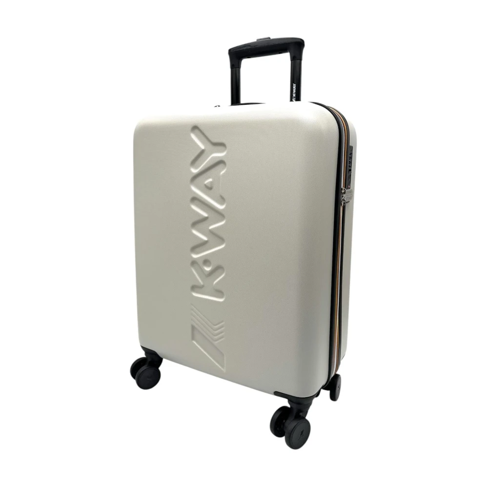 K-way Lichtgewicht Reistrolley Tas Beige Unisex