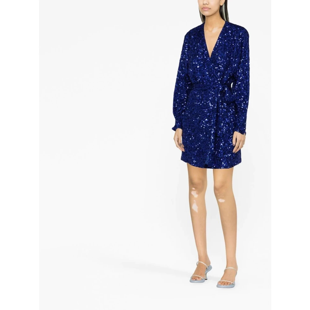 Rotate Birger Christensen Partyjurk Blue Dames