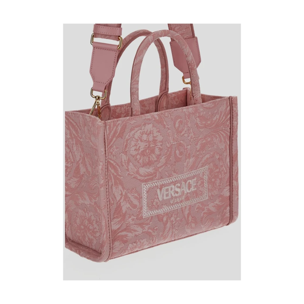 Versace Stijlvolle Dames Winkel Tassen Pink Dames