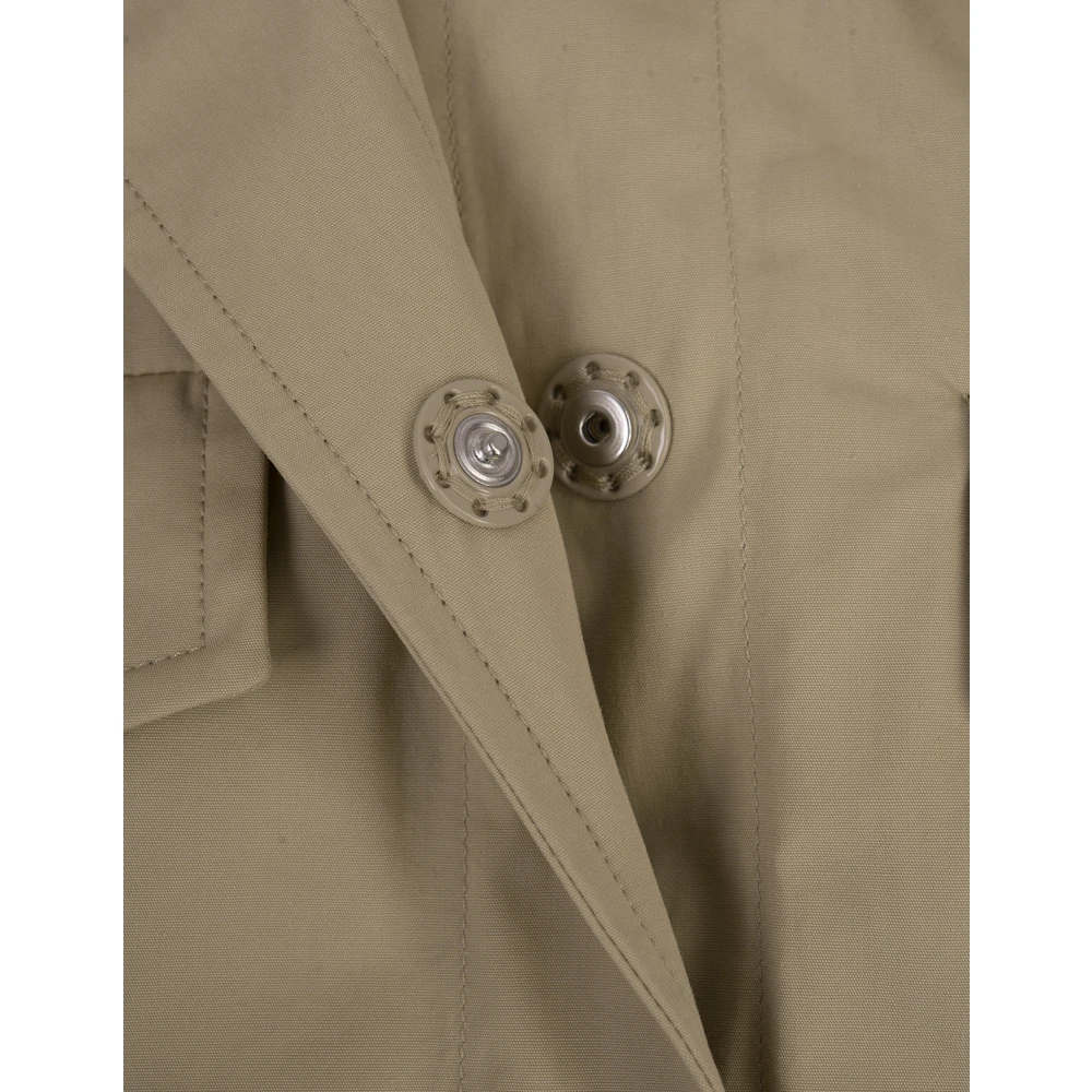 SPORTMAX Bruine Gala Bomber-Style Shirt Brown Dames