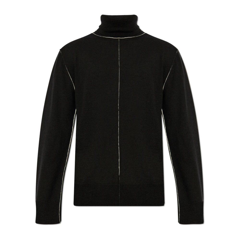 MM6 Maison Margiela Wollen coltrui Black Heren