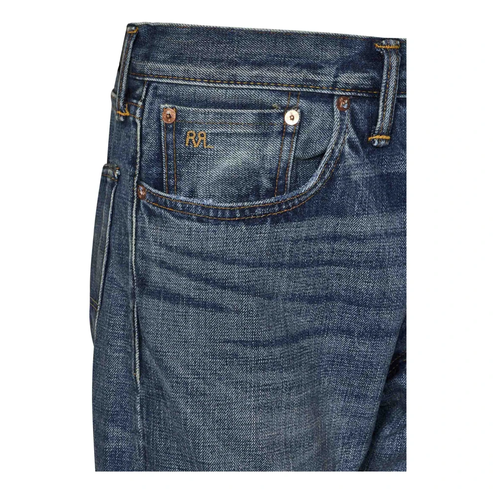 Ralph Lauren RRL Jeans Blauw Blue Heren