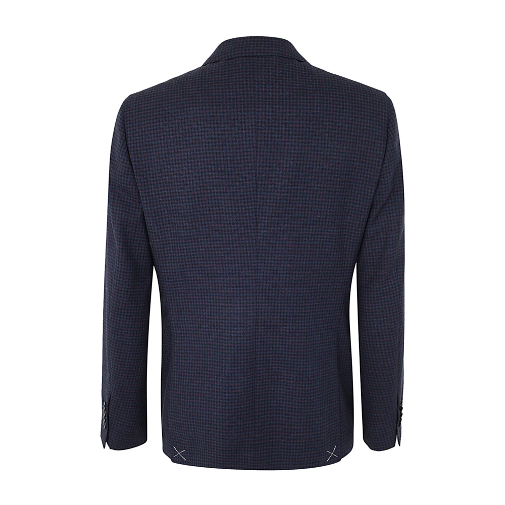 ETRO Pak met enkele rij knopen Blue Heren