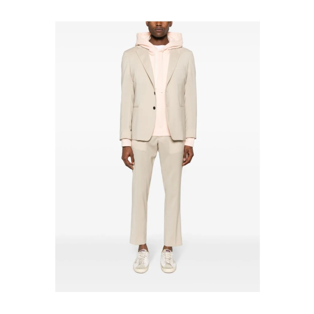 Low Brand Tropisch pak voor mannen Beige Heren