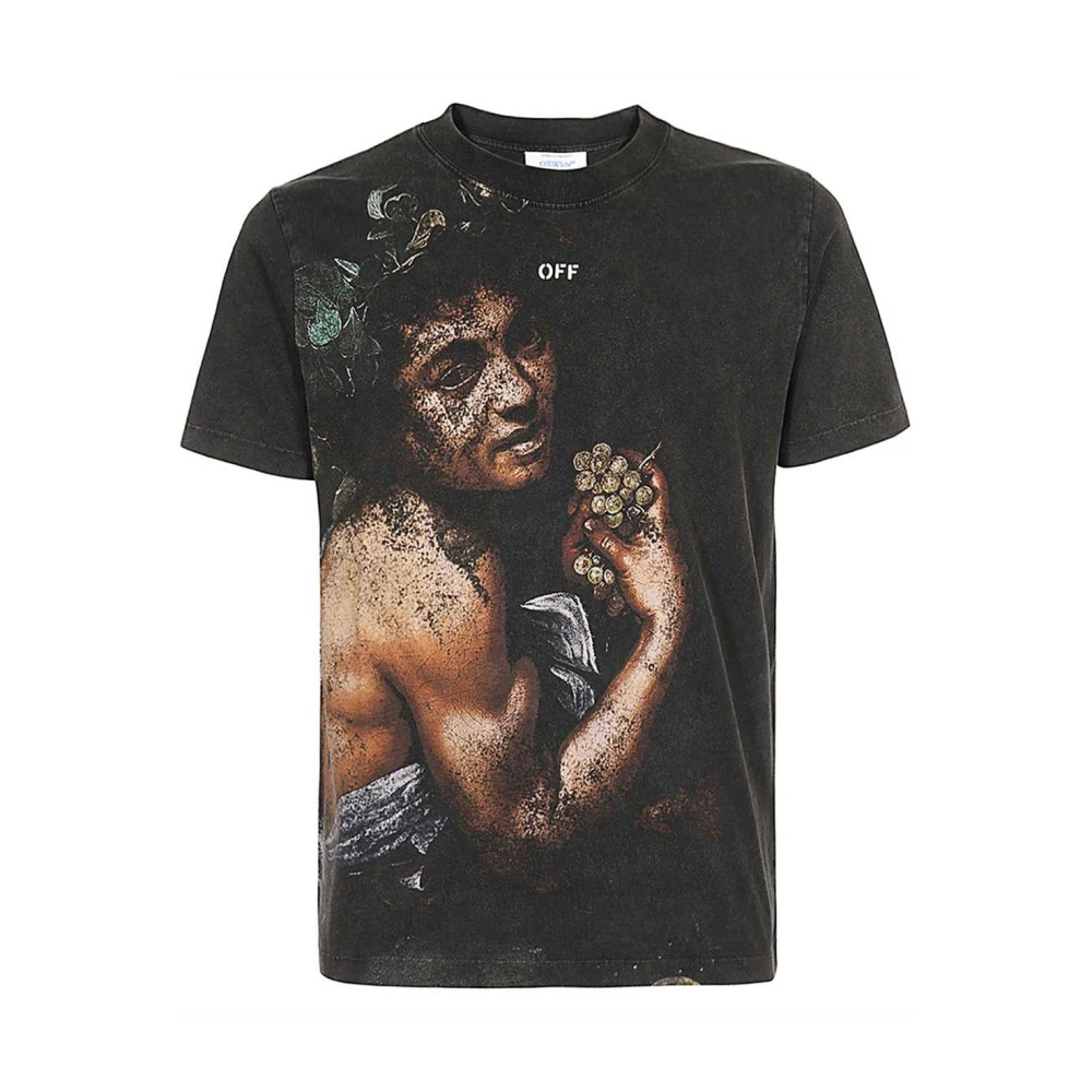 Off White Bacchus Slim S S TEE Black Heren