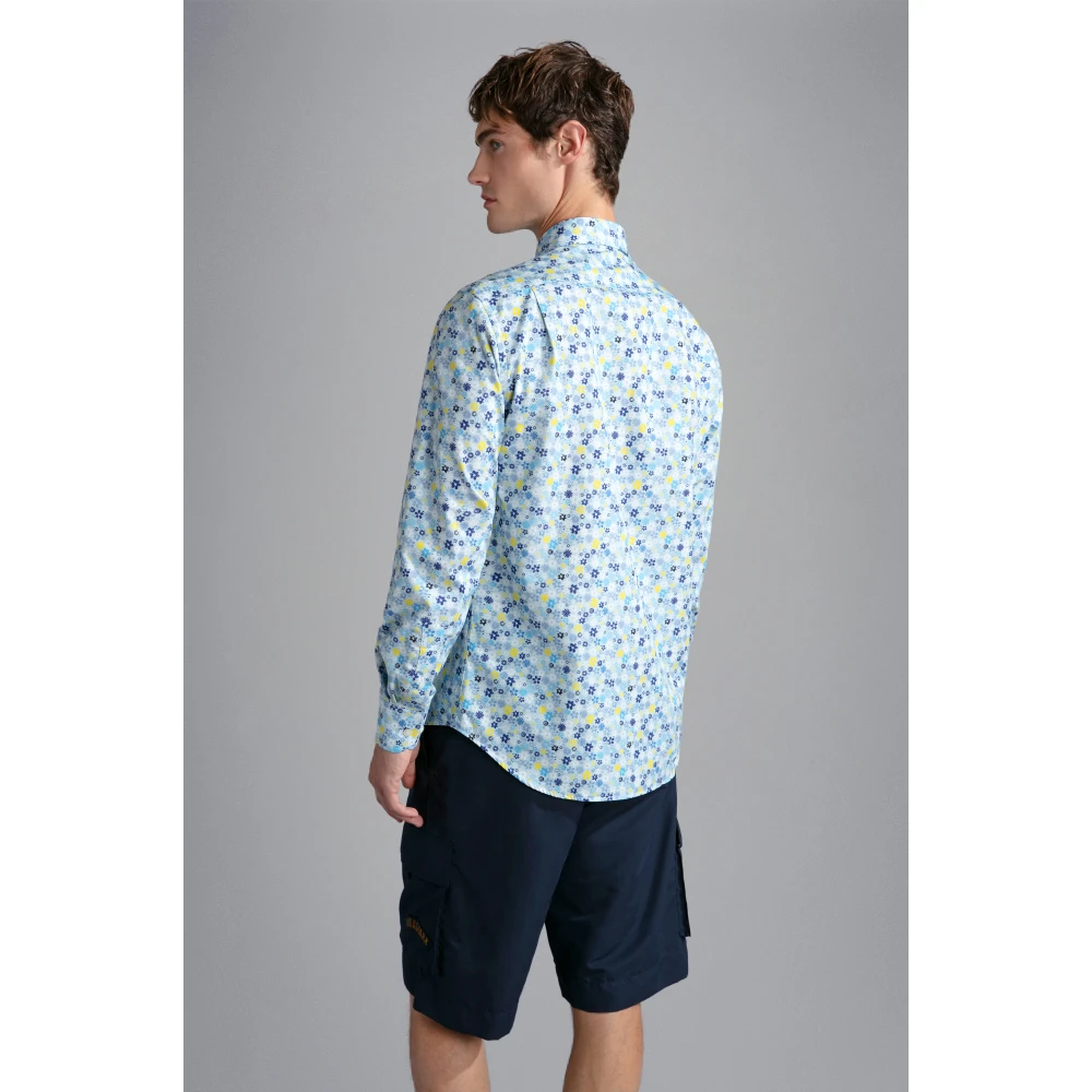 PAUL & SHARK Bloemenprint Overhemd Multicolor Heren