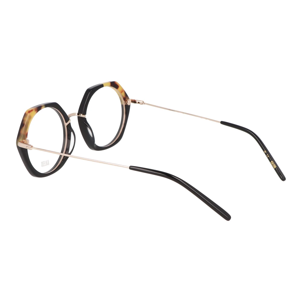 Kaleos Moderne Hexagonale Bril Rambeau Brown Unisex