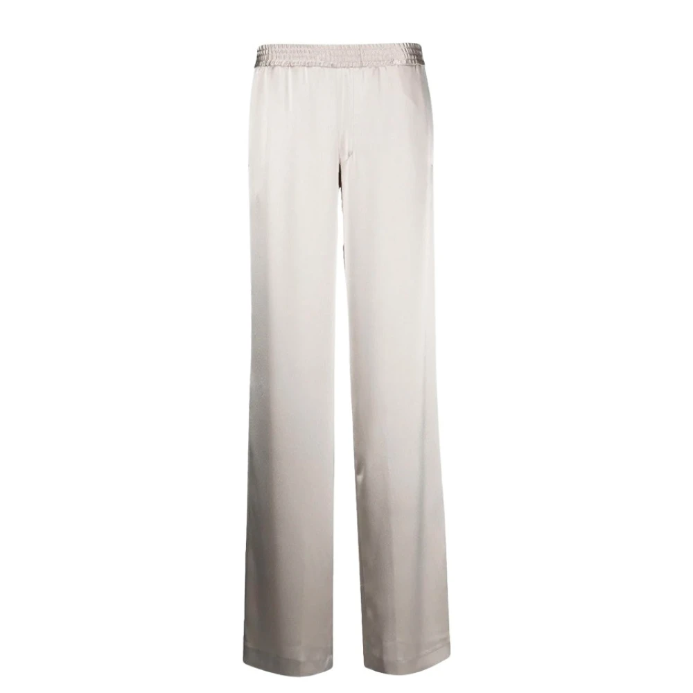Pt Torino Women's Beige Palazzo Trousers - Lydia - Wide Trousers - 2XS - Trousers